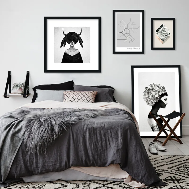 Northern European-Style Modern Minimalist Oil Painting Creative GIRL'S Frameless Decorative Painting Bedroom Living Room Home Pa
Northern European-Style Modern Minimalist Oil Painting Creative GIRL'S Frameless Decorative Painting Bedroom Living Room Home Pa