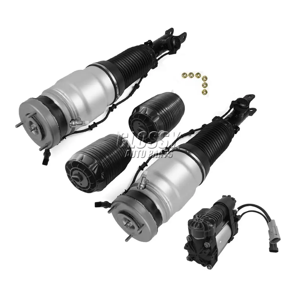 AP02 2pcs Front Air Strut + 2pcs Rear Spring Bag + Compressor for Hyundai Equus 09-16
AP02 2pcs Front Air Strut + 2pcs Rear Spring Bag + Compressor for Hyundai Equus 09-16