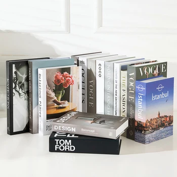 Modern Simulation Fashion Book Home Decor Club Hotel Model Room Study Soft Fake Book Decoration For Women's Living Room Props
Modern Simulation Fashion Book Home Decor Club Hotel Model Room Study Soft Fake Book Decoration For Women's Living Room Props