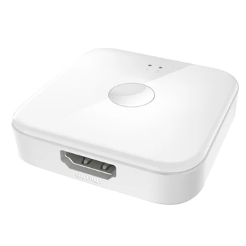 HDMI Switcher 2 in 1 Out, 4K HD Video Splitter One in Two, Two-Way Sn Switching, Both Office and Entertainment 
HDMI Switcher 2 in 1 Out, 4K HD Video Splitter One in Two, Two-Way Sn Switching, Both Office and Entertainment