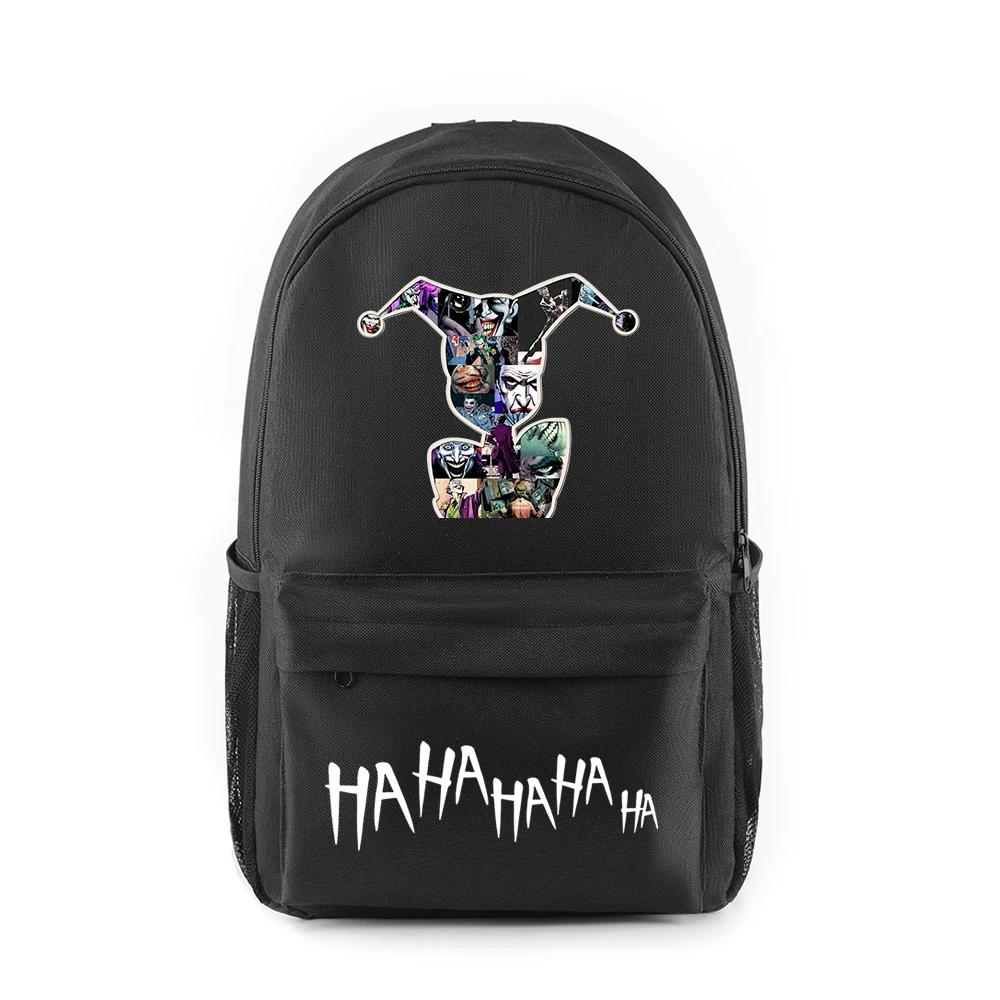 HAHAHA Joker 2019 print Women/Men Canvas School Backpack Shoulder Bag Travel Rucksack Satchel Bookbag Ladies Girl/boy School Bag
HAHAHA Joker 2019 print Women/Men Canvas School Backpack Shoulder Bag Travel Rucksack Satchel Bookbag Ladies Girl/boy School Bag