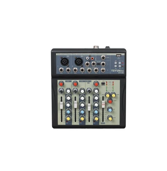 KY-4S Mixing Console 4 Channel Bluetooth USB Record Computer Playback 48V Phantom Power Delay Repaeat Effect
KY-4S Mixing Console 4 Channel Bluetooth USB Record Computer Playback 48V Phantom Power Delay Repaeat Effect