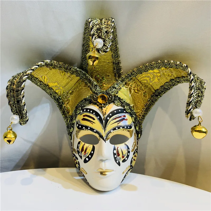 H&D 1pcs Gold Venice Mini Mask Mardi Gras Masquerade Venetian Mask Party Decoration Accessory Novelty Gift Halloween Decor
H&D 1pcs Gold Venice Mini Mask Mardi Gras Masquerade Venetian Mask Party Decoration Accessory Novelty Gift Halloween Decor