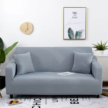 Solid Grey Elastic Sofa Cover Tight Wrap All-inclusive Sofa Covers for Living Room Couch Cover Chair Sofa Cover Pillow Case
Solid Grey Elastic Sofa Cover Tight Wrap All-inclusive Sofa Covers for Living Room Couch Cover Chair Sofa Cover Pillow Case