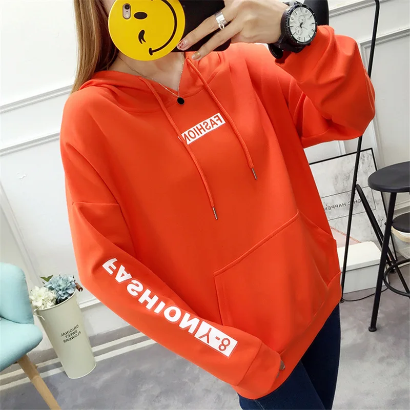 Hoodies Women 2019 Women Fashion Sweatshirts Long Sleeve Hoodies Print Letter Female Tracksuits Sportswear Moletom Feminino 2XL
Hoodies Women 2019 Women Fashion Sweatshirts Long Sleeve Hoodies Print Letter Female Tracksuits Sportswear Moletom Feminino 2XL