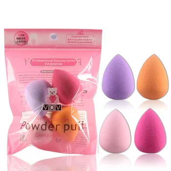 4 PCS Makeup Sponge Professional Cosmetic Puff For Foundation Concealer Cream Make Up Soft Water Sponge Puff Wholesale
4 PCS Makeup Sponge Professional Cosmetic Puff For Foundation Concealer Cream Make Up Soft Water Sponge Puff Wholesale