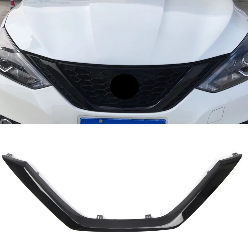 For Nissan Sylphy Sentra Pulsar B17 2016 2017 2018 Car Styling Exterior Replacement Front Center Grill Frame Cover Trim 
For Nissan Sylphy Sentra Pulsar B17 2016 2017 2018 Car Styling Exterior Replacement Front Center Grill Frame Cover Trim
