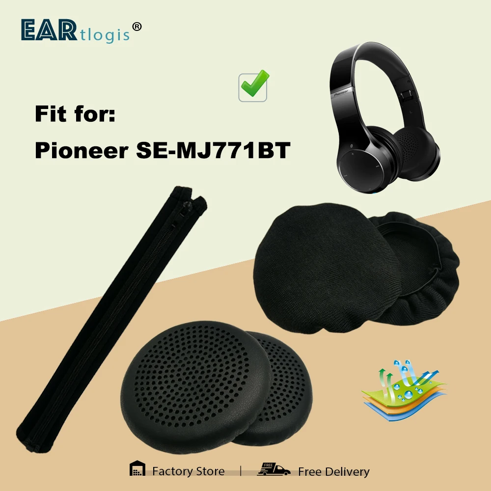Earpads for Pioneer SE-MJ771BT SEMJ771BT SE MJ 771 BT Headphones Stretch Covers Sweat Absorption Washable Germproof Deodorizing
Earpads for Pioneer SE-MJ771BT SEMJ771BT SE MJ 771 BT Headphones Stretch Covers Sweat Absorption Washable Germproof Deodorizing