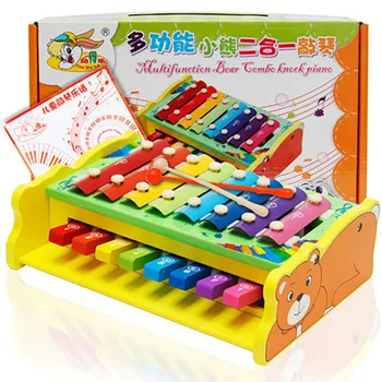 2019 Hot Children Music Multi-function Hand Percussion Piano Baby Can Play 8 Tones Early Education Educational Wooden Toys
2019 Hot Children Music Multi-function Hand Percussion Piano Baby Can Play 8 Tones Early Education Educational Wooden Toys