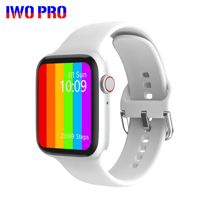 Смарт-часы IWO PRO W26 44 мм W26M 40 серия 6 водонепроницаемые 2020 ЭКГ пульсометр