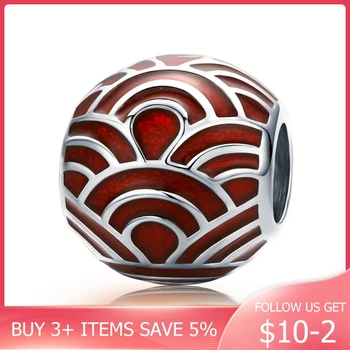 CodeMonkey 925 Sterling SilverRed Wave Pattern Round Beads for Women Jewelry Making Enamel Charm fit Original 925 Bracelet C133
CodeMonkey 925 Sterling SilverRed Wave Pattern Round Beads for Women Jewelry Making Enamel Charm fit Original 925 Bracelet C133
