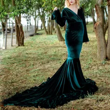 Pregnacy Dress Clothes Velvet Maternity Winter Dress for Photo Shoot Elegant Long Sleeve Pregnant Women Baby Shower Maxi Gowns
Pregnacy Dress Clothes Velvet Maternity Winter Dress for Photo Shoot Elegant Long Sleeve Pregnant Women Baby Shower Maxi Gowns