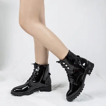 Chelsea Fashion Cross-tied Fall Ankle Boots Women Elastic Band Round Toe Flat Low Boots Solid Ankle Casual Shoes Plus Size 
Chelsea Fashion Cross-tied Fall Ankle Boots Women Elastic Band Round Toe Flat Low Boots Solid Ankle Casual Shoes Plus Size