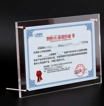 Clear 8 inch Acrylic photo frame Set up photo display shelf certificate box wall transparent album Art Decor Gift Painting Frame
Clear 8 inch Acrylic photo frame Set up photo display shelf certificate box wall transparent album Art Decor Gift Painting Frame