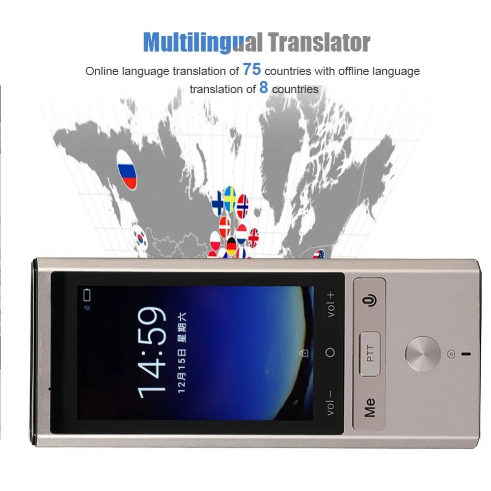 Smart Real-Time Translation 106 Languages Wifi + 4g Business Translation Offline Photo Translation Multi-Language Travel
Smart Real-Time Translation 106 Languages Wifi + 4g Business Translation Offline Photo Translation Multi-Language Travel