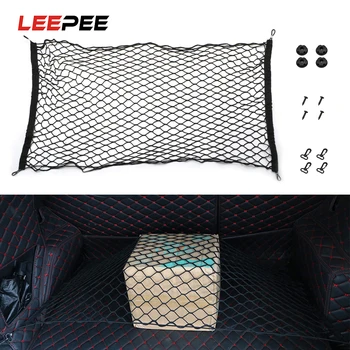 LEEPEE Cargo Luggage Nylon Elastic Mesh Stowing Tidying Multi Hanging Nets Pocket Car Trunk Storage Net Bag Car Trunk Organizer
LEEPEE Cargo Luggage Nylon Elastic Mesh Stowing Tidying Multi Hanging Nets Pocket Car Trunk Storage Net Bag Car Trunk Organizer