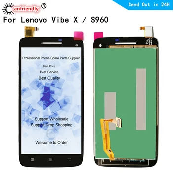 For Lenovo Vibe X S960 5" LCD Display + Touch Screen Replacement Digitizer with frame Assembly For Lenovo x S960 Screen lcds
For Lenovo Vibe X S960 5" LCD Display + Touch Screen Replacement Digitizer with frame Assembly For Lenovo x S960 Screen lcds