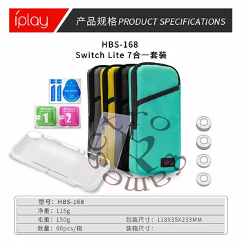 for Switch Lite Storage Bag 7in1 Protection Kit for switch VideoGame Console including tempered film rocker cap protective shell
for Switch Lite Storage Bag 7in1 Protection Kit for switch VideoGame Console including tempered film rocker cap protective shell