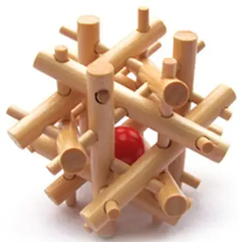 Kuulee Creative Brain Teaser Puzzle 12 Thick & Thin Stick Cube Wooden Kong Ming/Luban Lock Disentanglement Toy for Kids Adult
Kuulee Creative Brain Teaser Puzzle 12 Thick & Thin Stick Cube Wooden Kong Ming/Luban Lock Disentanglement Toy for Kids Adult