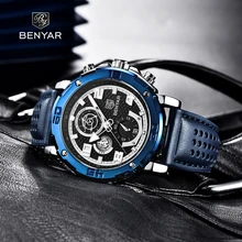 BENYAR 2021 Men's Watches Sport Chronograph Fashion Watch Men Quartz Wristwatches Casual Military Waterproof relogio masculino
BENYAR 2021 Men's Watches Sport Chronograph Fashion Watch Men Quartz Wristwatches Casual Military Waterproof relogio masculino