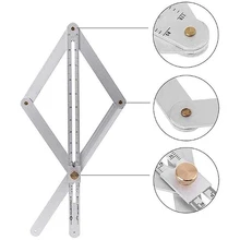 15 Inch Universal Miter Angle Measuring Tool Ruler Frame Carbon Steel Protractor Multi-angle Measurement Woodworking Tools
15 Inch Universal Miter Angle Measuring Tool Ruler Frame Carbon Steel Protractor Multi-angle Measurement Woodworking Tools