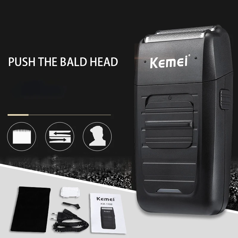 AirGTC Rechargeable Shaver for Men Cordless Twin Blade Reciprocating Beard Razor Face Care Multifunction Strong Trimmer
AirGTC Rechargeable Shaver for Men Cordless Twin Blade Reciprocating Beard Razor Face Care Multifunction Strong Trimmer