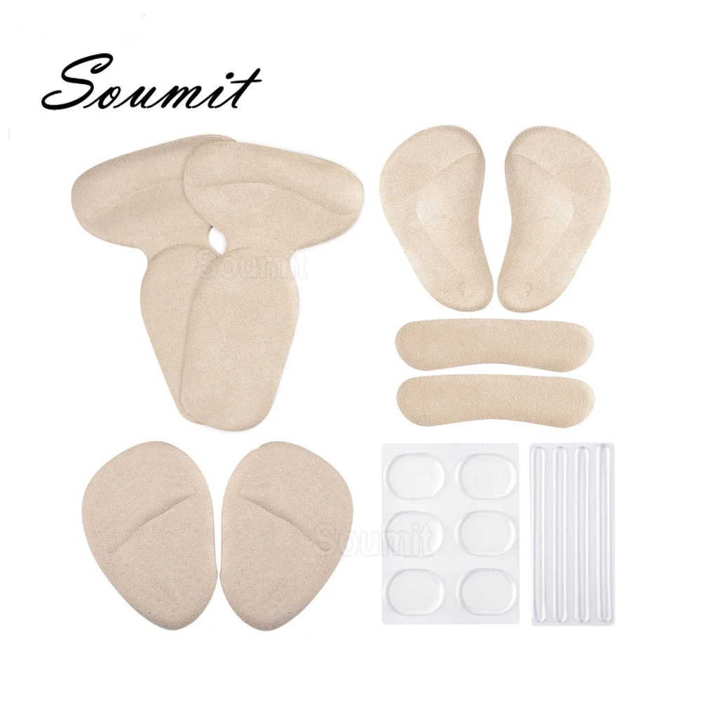 6 in 1 Foot Care Pad for Women High Heel Inserts Liner Insoles Front Palm Pad Slip-resistant Shoes Stickers Pain Relieve Cushion
6 in 1 Foot Care Pad for Women High Heel Inserts Liner Insoles Front Palm Pad Slip-resistant Shoes Stickers Pain Relieve Cushion