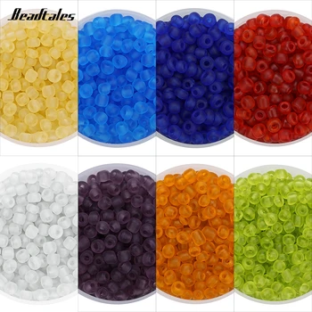 Beadtales 750pcs/pack Candy Colors Frosted Glass Seed Beads 4mm Bulk Handmade Beads Glass for DIY Women Jewelry Findings
Beadtales 750pcs/pack Candy Colors Frosted Glass Seed Beads 4mm Bulk Handmade Beads Glass for DIY Women Jewelry Findings