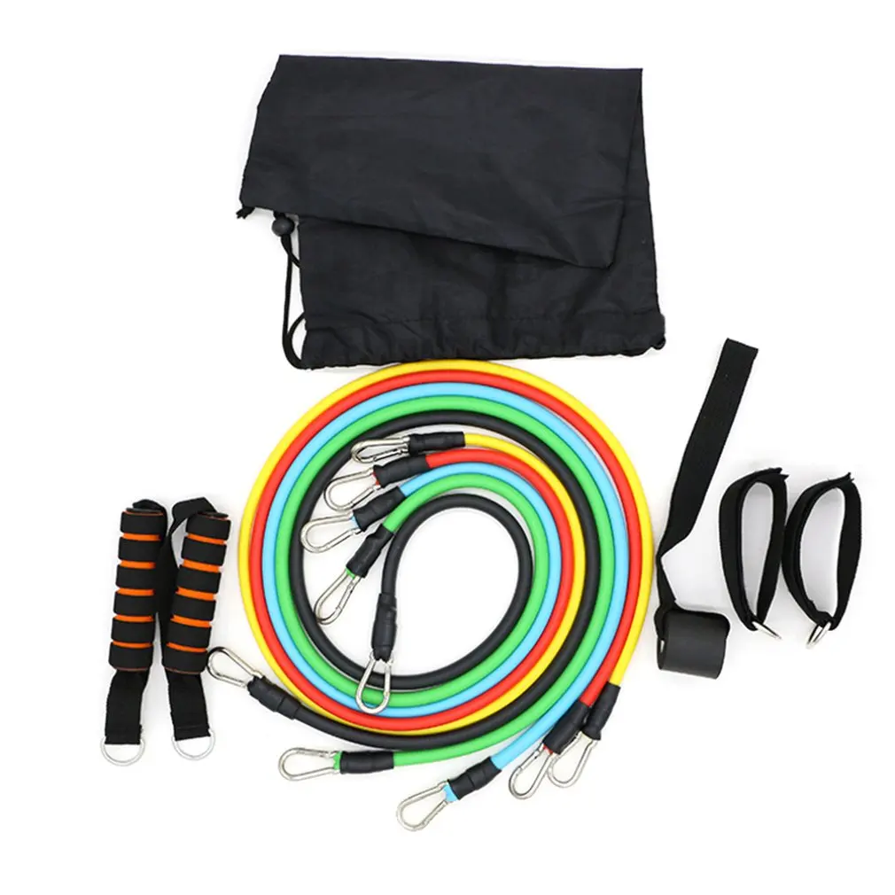 11Pcs Resistance Bands Set Expander Yoga Exercise Fitness Rubber Tubes Band Stretch Training Home Gyms Workout Elastic Pull Rope
11Pcs Resistance Bands Set Expander Yoga Exercise Fitness Rubber Tubes Band Stretch Training Home Gyms Workout Elastic Pull Rope