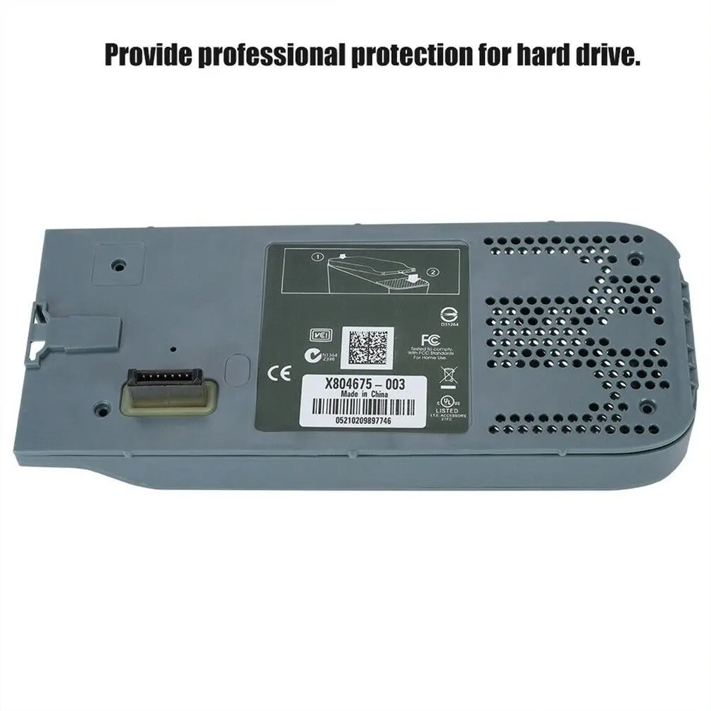 Hard Disk Drive HDD Enclosure Case Shell for Xbox 360 2.5" Hard Drive Durable Game machine repair replacement parts
Hard Disk Drive HDD Enclosure Case Shell for Xbox 360 2.5" Hard Drive Durable Game machine repair replacement parts