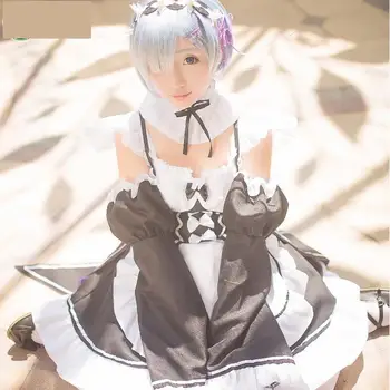 Life In A Different World Ram Rem Cosplay Costume Maid Dress Halloween Costume Re:zero Kara Hajimeru Isekai Seikatsu
Life In A Different World Ram Rem Cosplay Costume Maid Dress Halloween Costume Re:zero Kara Hajimeru Isekai Seikatsu