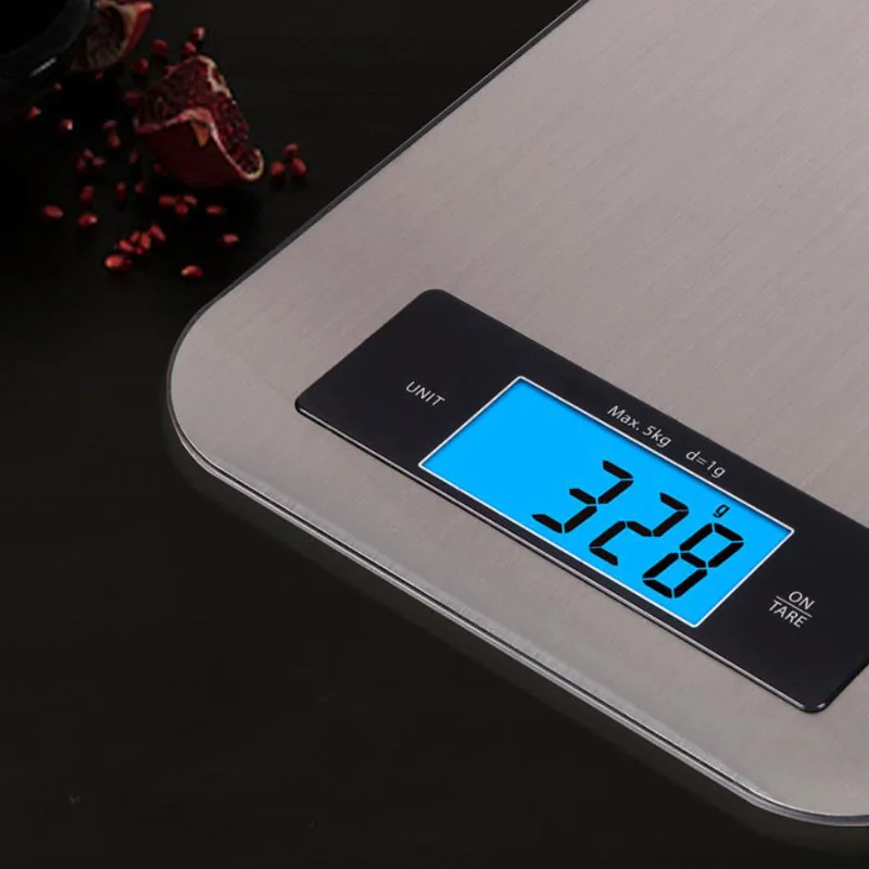 Amazing Quality 5kg/1g 10kg/1g Stainless steel electronic scale popular household food scale mini kitchen scale high precision b
Amazing Quality 5kg/1g 10kg/1g Stainless steel electronic scale popular household food scale mini kitchen scale high precision b
