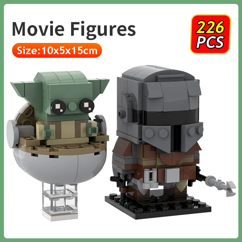 Star Series Wars Figures Model Mandalorian and Baby Yodaed MOC Building Blocks Diy Toys Assembly Bricks Creative Kids Xmas Gift
Star Series Wars Figures Model Mandalorian and Baby Yodaed MOC Building Blocks Diy Toys Assembly Bricks Creative Kids Xmas Gift