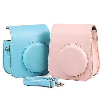 For Fujifilm Instax Mini 11 Instant Film Camera PU Leather Bag Case Cover Shell with Shoulder Strap Pink/Blue/Purple/Gray/White 
For Fujifilm Instax Mini 11 Instant Film Camera PU Leather Bag Case Cover Shell with Shoulder Strap Pink/Blue/Purple/Gray/White
