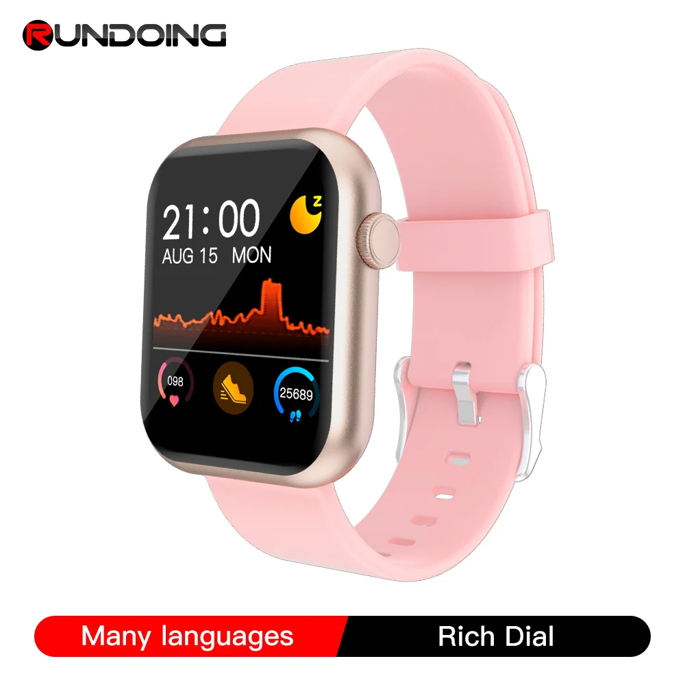RUNDOING R3L Smart Watch Women Blood Pressure Oxygen Monitor with Game Function Multilingual Smartwatch Men for Android IOS
RUNDOING R3L Smart Watch Women Blood Pressure Oxygen Monitor with Game Function Multilingual Smartwatch Men for Android IOS