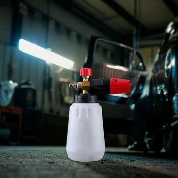 Car Foam Cannon Heavy Duty Car Foam Blaster Wide Nick Foamer Bottle Snow Professional New Washer Spray Gun Jet Cleaning Tools
Car Foam Cannon Heavy Duty Car Foam Blaster Wide Nick Foamer Bottle Snow Professional New Washer Spray Gun Jet Cleaning Tools