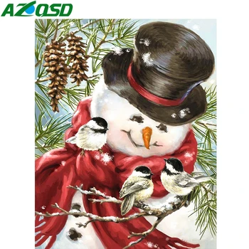 AZQSD Diamond Painting Full Square Drill Snowman Handmade Craft Diamond Embroidery Cross Stitch Kits Landscapae Home Decor
AZQSD Diamond Painting Full Square Drill Snowman Handmade Craft Diamond Embroidery Cross Stitch Kits Landscapae Home Decor