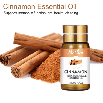 Mishiu 5ML Cinnamon Essential Oil Supports Metabolic Function,Oral Health,Water-soluble Essential Oil Flower Fruit Essential Oil
Mishiu 5ML Cinnamon Essential Oil Supports Metabolic Function,Oral Health,Water-soluble Essential Oil Flower Fruit Essential Oil