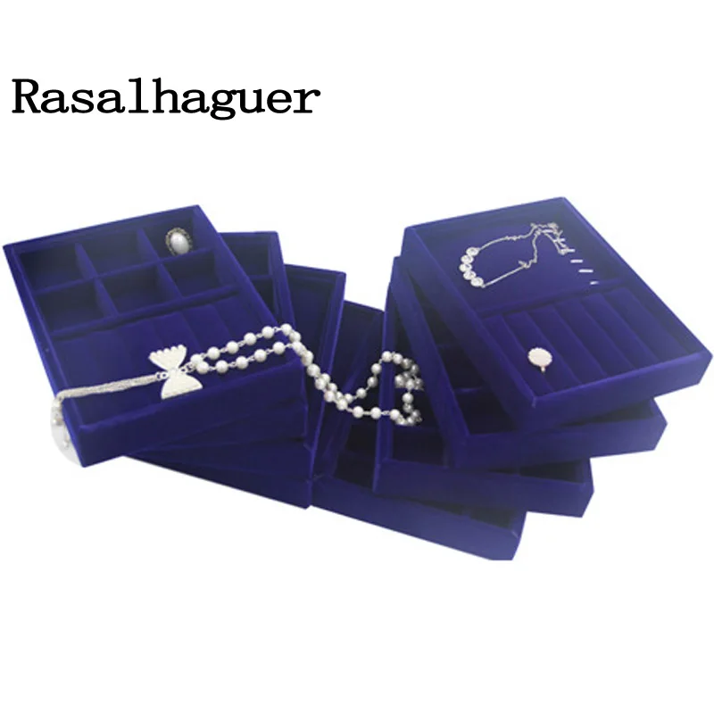 Handmade DIY Jewelry Box 9 Options Drawer Storage Organizer Blue Soft Velvet Jewellery Earrings Necklaces Pendants Bracelet Tray
Handmade DIY Jewelry Box 9 Options Drawer Storage Organizer Blue Soft Velvet Jewellery Earrings Necklaces Pendants Bracelet Tray