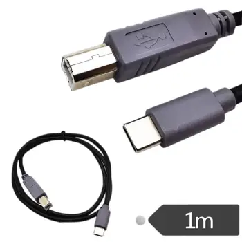 1pc USB Printer 2.0 B Male to USB-C 3.1 Type C Male OTG Data CellPhone Adapter Cord Cable 1m
1pc USB Printer 2.0 B Male to USB-C 3.1 Type C Male OTG Data CellPhone Adapter Cord Cable 1m