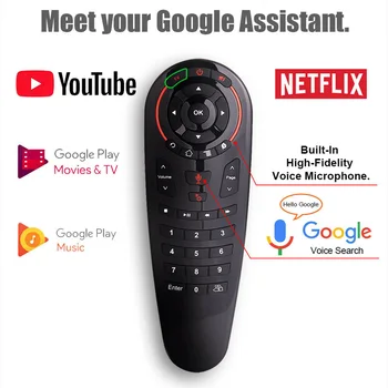 Replacement for Android TV Box Remote control 2.4G Wireless Voice Air Mouse Gyro Sensing Smart Remote
Replacement for Android TV Box Remote control 2.4G Wireless Voice Air Mouse Gyro Sensing Smart Remote