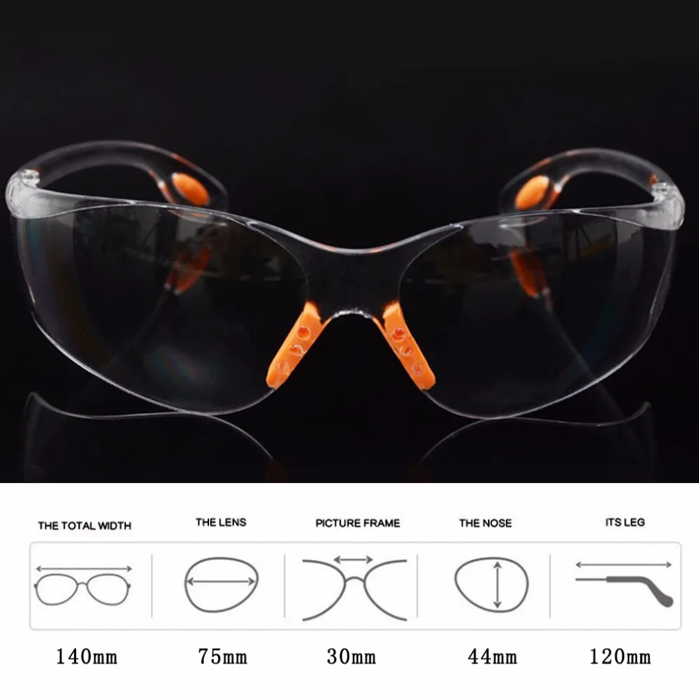

Random Color Comfortable Soft Silicone Nose Clip Outdoor Safety Eye Protective Goggles Glasses Tactical Sports Glasses