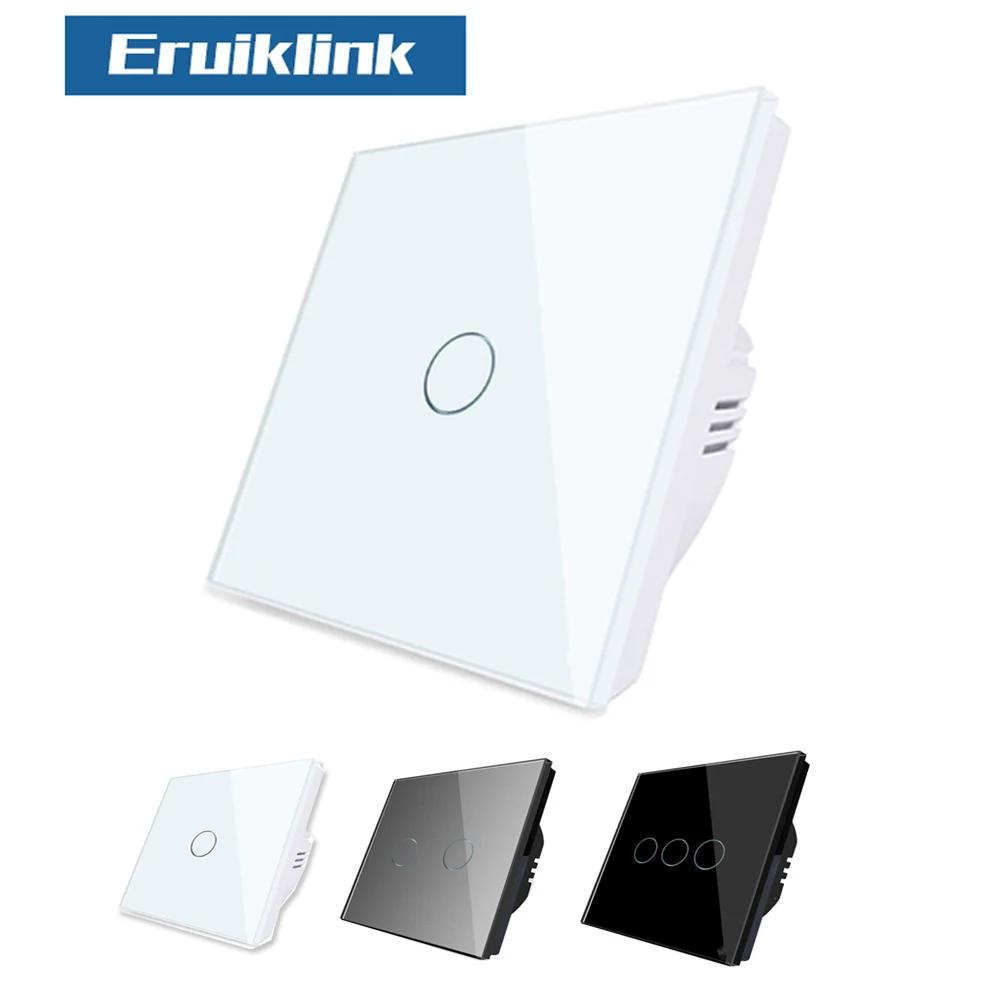 SESOO EU/UK Standard Luxury Black Crystal Glass ,Wall Switch, Touch Switch, Normal 1 Gang 1 Way Switch For Smart Home
SESOO EU/UK Standard Luxury Black Crystal Glass ,Wall Switch, Touch Switch, Normal 1 Gang 1 Way Switch For Smart Home