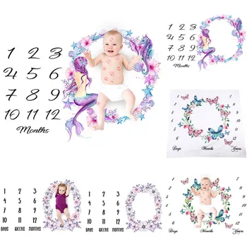 Home Textile Baby Blanket Girls Boy Blanket Sheets Milestone For Birthday Photography Photo Props Shoot Decor Accessories
Home Textile Baby Blanket Girls Boy Blanket Sheets Milestone For Birthday Photography Photo Props Shoot Decor Accessories