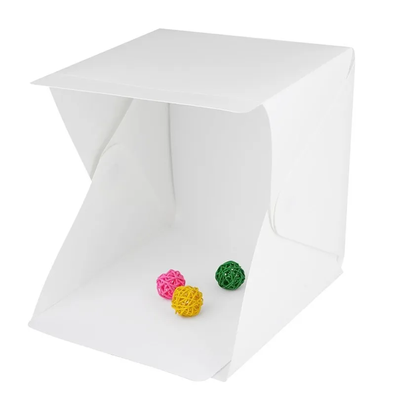 Portable LED Lightbox Folding Photography Box Studio Softbox With Black White Backgroud LED Light Photobox For Phone DSLR Camera
Portable LED Lightbox Folding Photography Box Studio Softbox With Black White Backgroud LED Light Photobox For Phone DSLR Camera