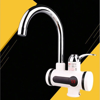 Instant electric water heater temperature display 3000W kitchen bathroom hot water heating faucet without water tank with shower
Instant electric water heater temperature display 3000W kitchen bathroom hot water heating faucet without water tank with shower