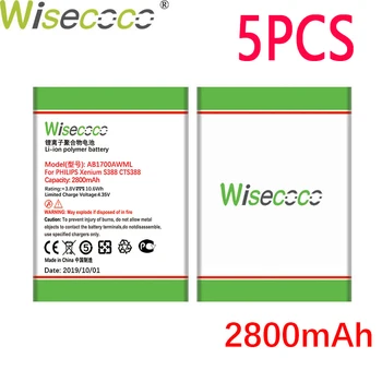 WISECOCO 5PCS 2800mAh AB1700AWML Pro Battery For PHILIPS Xenium S388 CTS388 Phone In Stock Latest Production+Tracking Number
WISECOCO 5PCS 2800mAh AB1700AWML Pro Battery For PHILIPS Xenium S388 CTS388 Phone In Stock Latest Production+Tracking Number