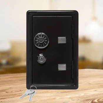 Coins Cash Gifts With Key Money Box Home Ornament Password Metal Mini ATM Saving Piggy Bank Storage Deposit Non Slip Safe Case
Coins Cash Gifts With Key Money Box Home Ornament Password Metal Mini ATM Saving Piggy Bank Storage Deposit Non Slip Safe Case