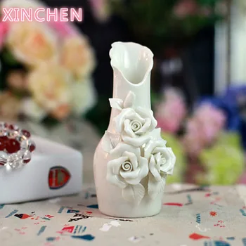 Modern fashion Home Furnishing small ceramic vases flower desk accessories crafts vase flowerpot 
Modern fashion Home Furnishing small ceramic vases flower desk accessories crafts vase flowerpot