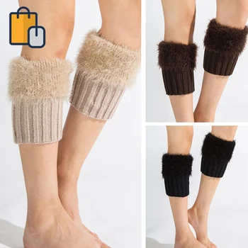 Fashion Women Solid Winter Furry Faux Fur Trims Leg Warmers Female Cuffs Toppers Boot Socks Cover Hot Sale New
Fashion Women Solid Winter Furry Faux Fur Trims Leg Warmers Female Cuffs Toppers Boot Socks Cover Hot Sale New
